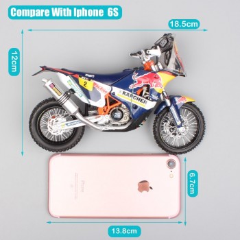 1:12 scale KTM SXF 450 Rally 2014 RED BULL racing team No.2 Francisco Enduro Motorcycle superbike Model Motocross toys for boys