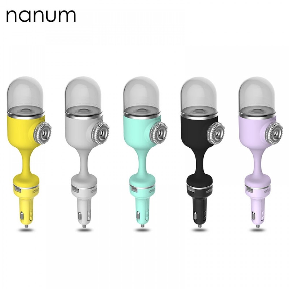 Nanum Car Air Humidifier Mini Car Aroma essential oil Diffuser Humidifier Aromatherapy Portable cool mist Purifier in car