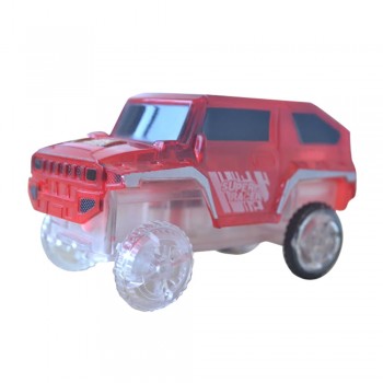 Electronics Special Car for Magic Track Toys With Flashing Lights Educational Plastic Fun