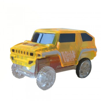 Electronics Special Car for Magic Track Toys With Flashing Lights Educational Plastic Fun