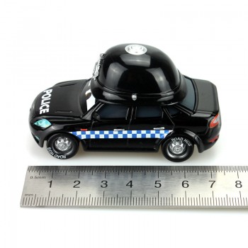 Pixar Cars Black Mark Wheelsen Gray UK Police Metal Diecast Toy Car 1:55 Loose Model Alloy Car Disney Cartoon Toys For Children