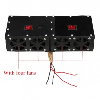 800W/500W Universal Portable Car Heater Auto Van Heating Air Heater Compact Defroster Demister 12V Car Electrical Appliances