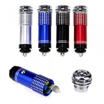 kebidumei Practical Mini Car Cigar Lighter Auto Fresh Freshener Air Purifier Oxygen Bar Lonizer 12V 24V Negative Ion Cleaner