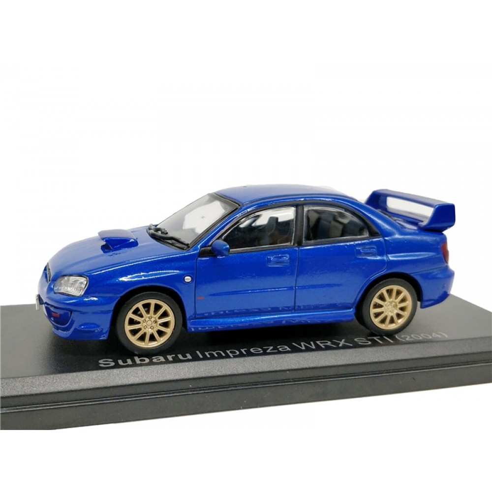 1:43 Subaru Impreza WRX STI 2004 Diecast Model Car