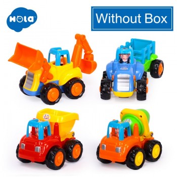HOLA 326 Baby Toy Truck Vehicle Pull Back Car Model Children Playing Toys Beach Sand Tools with Original Box