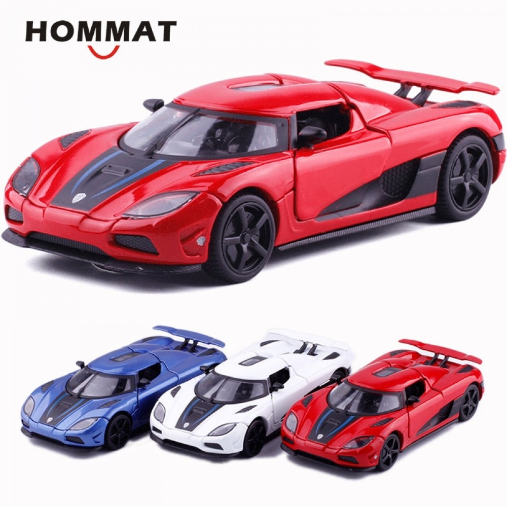 HOMMAT Simulation 1:32 Koenigsegg Agera R Supercar Sports Car Alloy Diecast Toy Vehicle Car Model Die Cast Metal Collection Gift