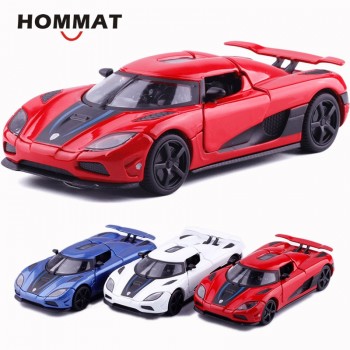 HOMMAT Simulation 1:32 Koenigsegg Agera R Supercar Sports Car Alloy Diecast Toy Vehicle Car Model Die Cast Metal Collection Gift