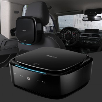 For Clearance PHILIPS GoPure 7101 Automotive Air Purifier Clean System 12V 35W Quickly cleaning Car Air Freshener Quickly