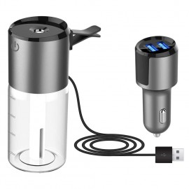 For BC 35b 2 Generation Mini Usb Air Spray Aromatherapy Car Humidifier Dual USB Charger Standby To Protect From Dry Heating