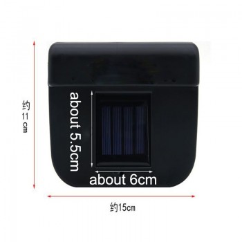 Car Styling Solar Power Auto Window Fan 5.5*6 cm Environmental Cool Solar Exhaust Fan with Rubber Stripping Car Accessories