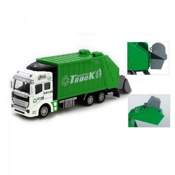 High Quality 1:48 Back In The Toy Car Garbage Truck Toy Car A Birthday Present For Children Educational Environment Protection #