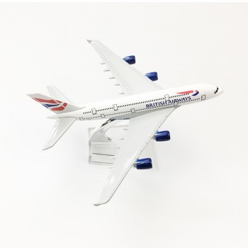 BRITISH AIRWAYS Airplane model 16CM A380 Aircraft model Plane model Alloy Metal Diecast Toy plane Kids adult birthday gift