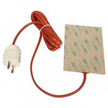 9x13cm 250W Silicone Heater Pad Engine Block Hydraulic Tank Heating Plate Oil Pan Sump Tank Heater Pad With E$U Plug 110V~130V