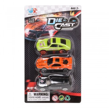 Model Car 1:72 Dazzle Fashion Sports Toy Car Diecast Metal Simulation Vehicles Toys For Children