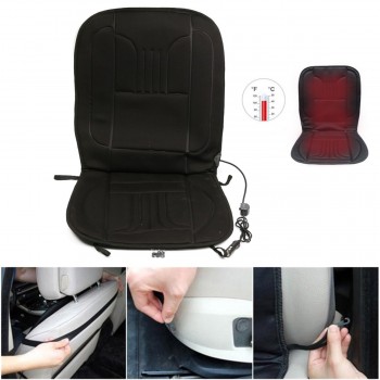 12V Universal Car Heated Seat Cover Heating Car Seats Cushion Heater Pad Winter Auto Warmer with Cigarette Lighter Covers