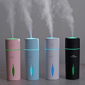 New Leaf Humidifier Ultrasonic Mini USB Fogger LED Purifier Aromatherapy Essential Oil Diffuser Car air freshener