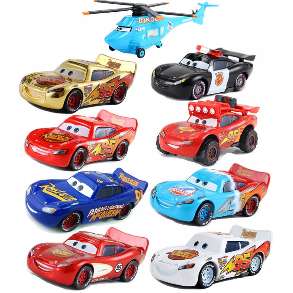 Disney Pixar Car 3 2 Lightning Wheat Toys Car 1:55 Die Cast Metal Alloy Model Toy Car 3 Childrens Birthday Christmas Gift