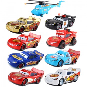 Disney Pixar Car 3 2 Lightning Wheat Toys Car 1:55 Die Cast Metal Alloy Model Toy Car 3 Childrens Birthday Christmas Gift