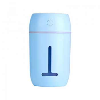 Car air freshener T1 cup humidifier USB Mini Ultrasonic Essential Oil Diffuser LED Air Purifier Mist Maker Office Home