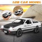 1:28 Toy Car INITIAL D AE86 Metal Toy Alloy Car Diecasts amp; Toy Vehicles Car Model Miniature Scale Model Car Toys For Children
