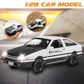 1:28 Toy Car INITIAL D AE86 Metal Toy Alloy Car Diecasts amp; Toy Vehicles Car Model Miniature Scale Model Car Toys For Children