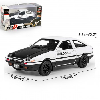 1:28 Toy Car INITIAL D AE86 Metal Toy Alloy Car Diecasts amp; Toy Vehicles Car Model Miniature Scale Model Car Toys For Children