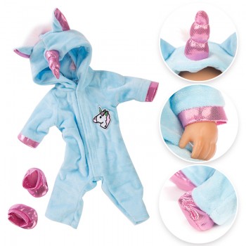 Baby New Born 18 inches 40cm- 43cm Boy Girl Doll Animal Unicorn Doll Clothes For Chirden Doll Accessories Birthday Gift