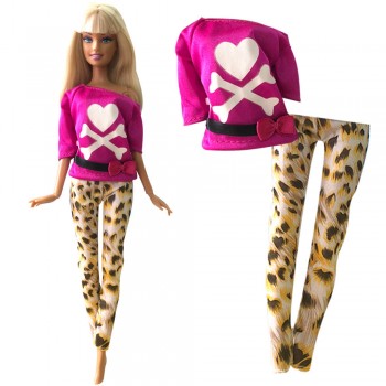 NK 2019 Newest Doll  Clothes Fashion Dress Daily Wear Skirt Party Gown For Barbie Doll Accessories Girl Best Gift 0JJ