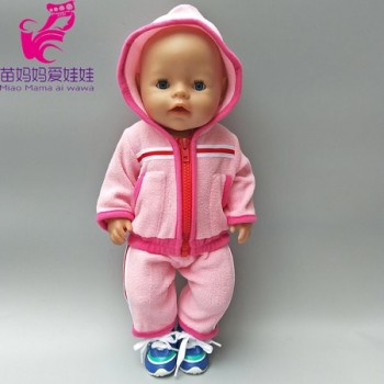 Doll clothes for 43cm born baby dolls jacket clothes for 17 43cm baby reborn doll down coat children doll toys wear