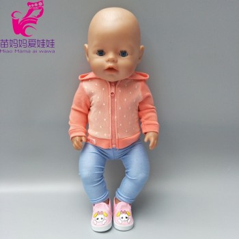 Doll Clothes for 18 Inch Doll Coat Clothes for 43cm Born Baby Doll Clothes Dress Wear Children Christmas Gifts Dropshipping