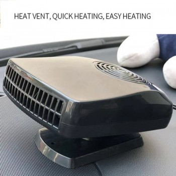 Car Portable Electric Heater Windshield Defroster Glass Defogger Vehicle Heater Low Noise Car Automotive Interior Accessories