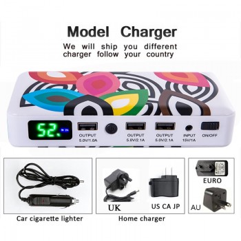 HAMBAR 26000mAh Car Battery Jump Starter 800A For Petrol 6.0L Diesel 3.0L Engine Portable Starting Device Emergency Car Booster