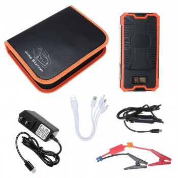 89800mAh 12V LCD Portable Car Jump Starter Power Supply Battery Booster Power Bank 2A Fast Charger 2 USB Output UK/US/EU Plug