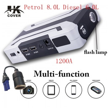 1200A Starting device 18000mAh Starting Device12V Portable Car Jump Starter Power Bank Starter Charger Car Battery Booster