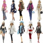 NK One Set Doll Dress Fashion Uniforms Cool Winter Clothing Super Model Coat For Barbie Doll Accessories Girl Gift Toys  A1JJ