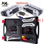 Multi-function 18000mAh Car Jump Starter 1200A Portable Starting Device Booster Power Bank 12V Car Charger Car Battery Buster