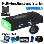 Portable 68800mAh 12V 2USB Multifunction Jump Starter Car Battery Booster Charger Booster Power Bank Starting Device