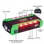 Start 6L Petrol 4L Diesel-74000mWh Car Jump Starter 800A Peak Car Battery Power Pack 12V Auto Charger Portable Starting Device