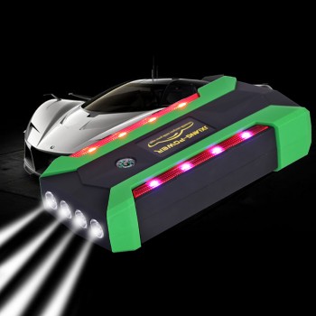 Start 6L Petrol 4L Diesel-74000mWh Car Jump Starter 800A Peak Car Battery Power Pack 12V Auto Charger Portable Starting Device