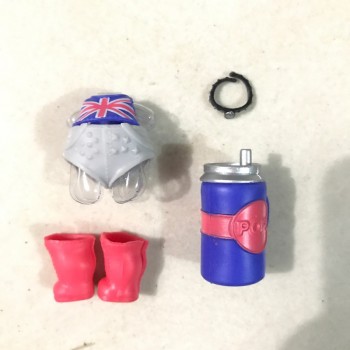 1 set LOL Doll clothes glasses bottle shoes Accessorries lol accessories on sale Original LOL dolls collection drop shipping