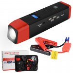 JX26 20000mAh 12V Car Jump Starter Pack Booster Charger Battery Power Bank Kit  Dual USB Multifunction Emergency Power Bank