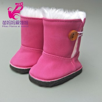 fit for 18 inch American Girls Dolls Snow Boots shoes for doll accessory  baby doll winter Chirstmas shoes