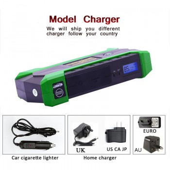 HAMBAR Car Battery Booster 68000mWh starting device Petrol 6.0L Diesel 3.0L jumper charger 800A Power Bank Cheap Jump Starter