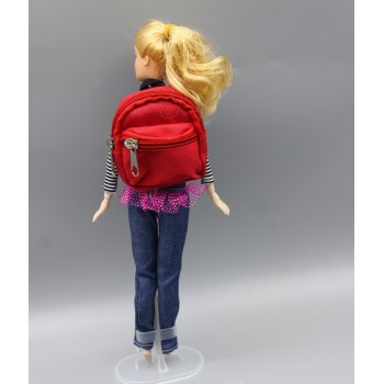 1PCS Dolls Bag Accessories backpack For Barbie Doll For BJD 1/6 blyth doll Best Gift