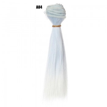 1pc 15x100cm Doll Accessories Straight Synthetic Fiber Wig Hair For Doll Wigs High-temperature Wire Hairs