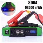 JKCOVER Jump Starter 68000mWh starting device Petrol 6.0L Diesel 3.0L jumper charger 800A Cheap Power Bank Car Battery Booster