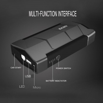 89800mAh Car Emergency 12V Car Battery Jump Starter Booster Portable Power Bank Multi-function Car Jump Starter Starting Device