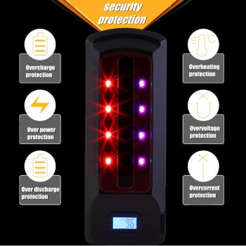 12V 99800mAh Portable Emergency Battery Charger Car Jump Starter Smart Clip Power Bank Starting Light Bar US/UK/AU/EU