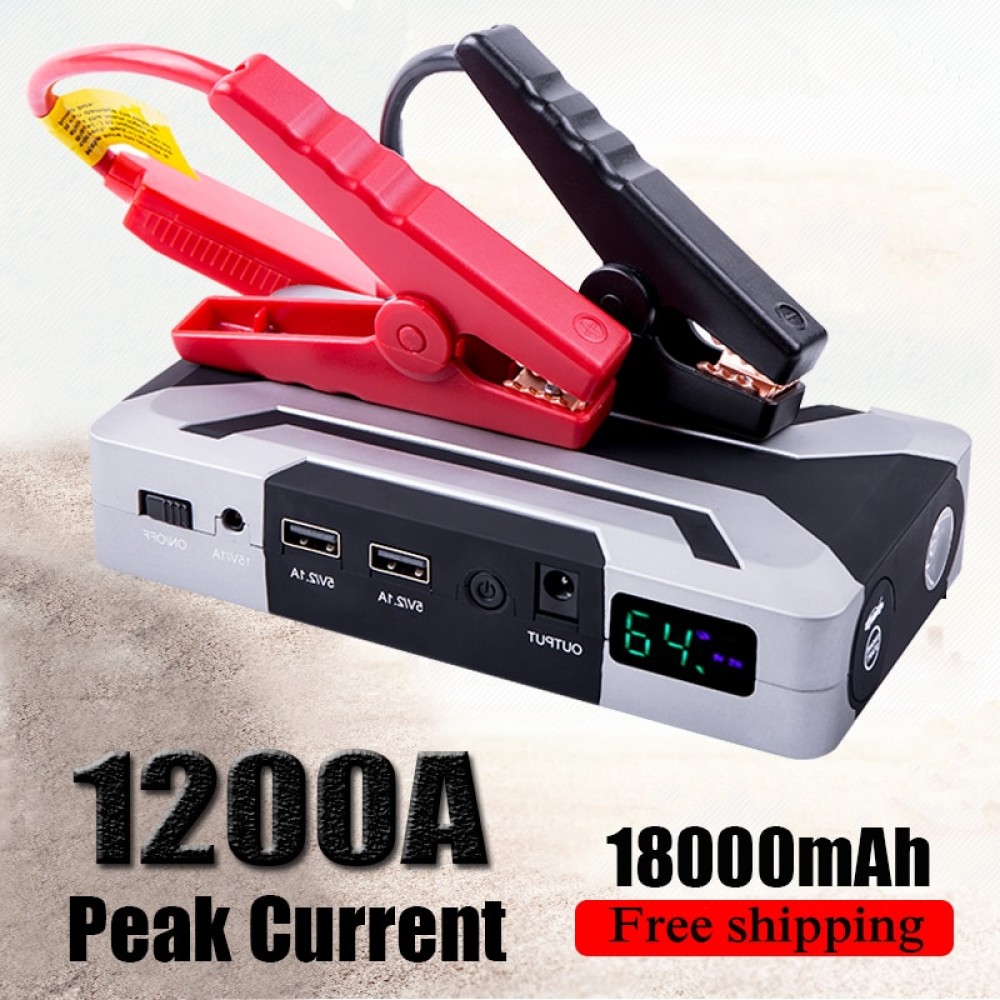 HAMBAR jump starter for Petrol 8.0L Diesel 6.0L Car Booster peak 1200A car battery booster power bank 12V start device for car
