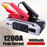 HAMBAR jump starter for Petrol 8.0L Diesel 6.0L Car Booster peak 1200A car battery booster power bank 12V start device for car